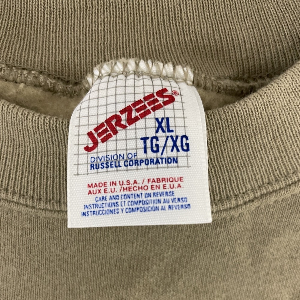 Jerzees Sweatshirt Light Brown Womens‎ Size XL Grandma Embroidered Country Vtg - Picture 5 of 10